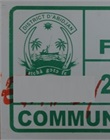 Plaque d'immatriculation commerçant